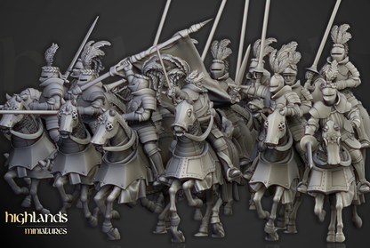 Sunland Mounted Knights | Sunland, Empire of the Sun | Highlands Miniatures