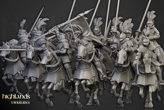 Sunland Knights | Sunland, Empire of the Sun | Highlands Miniatures