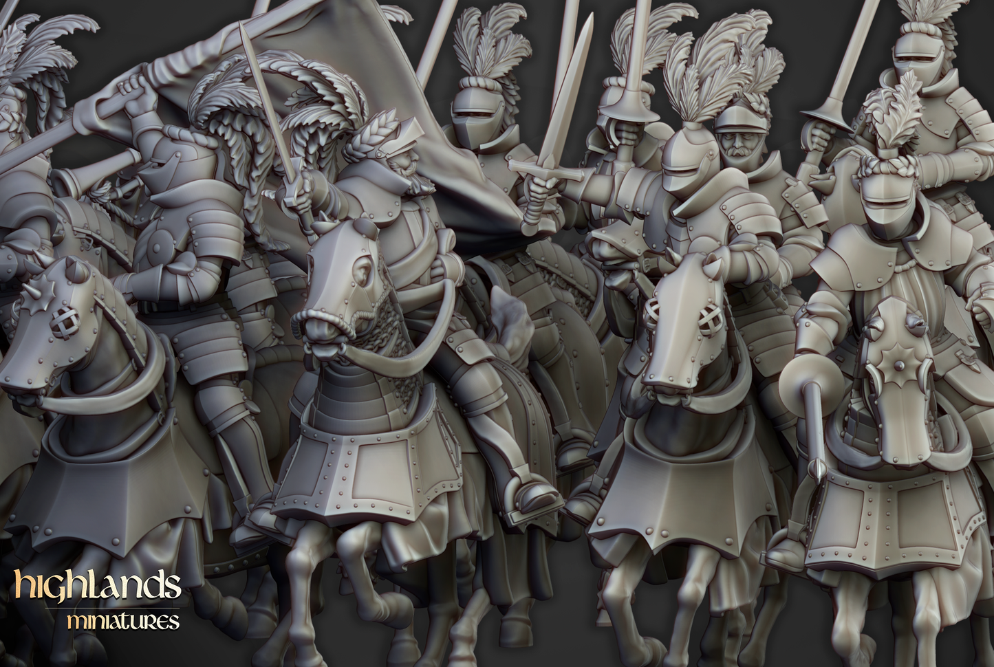 Sunland Knights | Sunland, Empire of the Sun | Highlands Miniatures