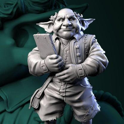 Svirfneblins set | Monstrooffice | Resin 3D Printed Miniature | White Werewolf Tavern | DnD