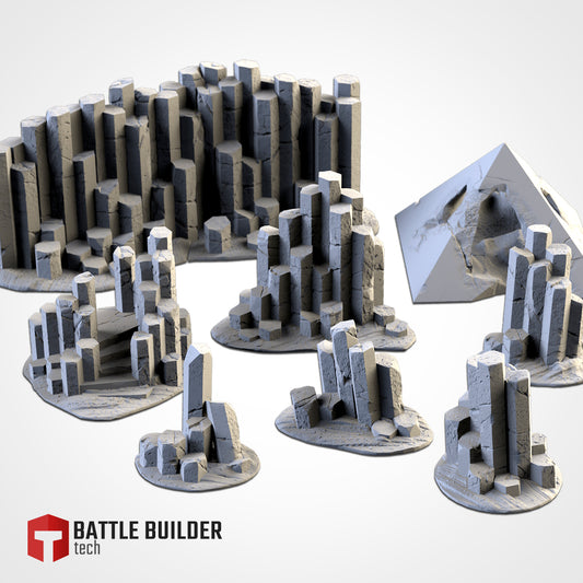 Basaltic Terrain | Scatter Terrain | Txarli Factory