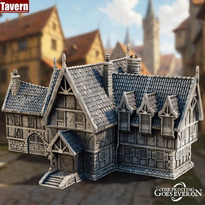 Brethorn Town | Buildings and Terrain | The Printing Goes Ever On
