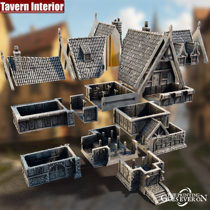 Brethorn Town | Buildings and Terrain | The Printing Goes Ever On