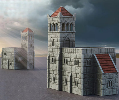 Town Hall | 6-28mm Scale | Ivory City | The Printing Goes Ever On   |  Buildings and Terrain