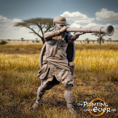 Tribal Warriors | Tribal Realms | MESBG | The Printing Goes Ever On