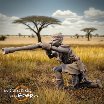 Tribal Warriors | Tribal Realms | MESBG | The Printing Goes Ever On