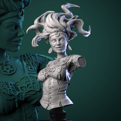 Ugly Sue Bust | The Forest Shadow | Bust | Resin 3D Printed Miniature | White Werewolf Tavern