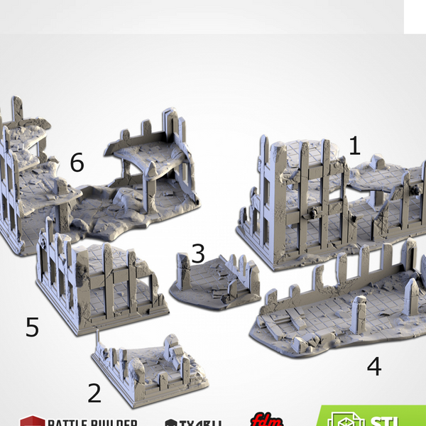 City Ruins | Txarli Factory  | Table Top Gaming