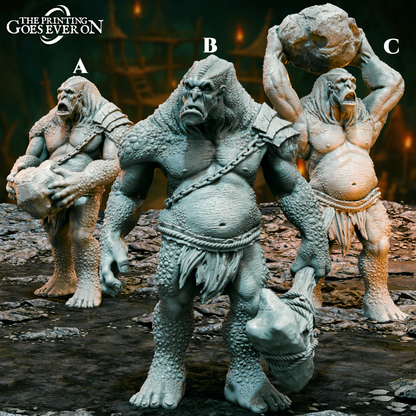 Mountain Giants | Goblin Dens | MESBG | The Printing Goes Ever On