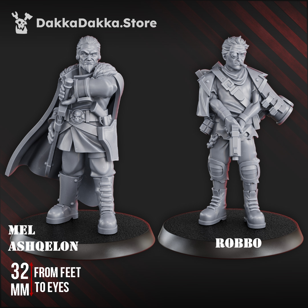 Mel Ashqelon & Robbo | Rock Head Gangs | Dakka Dakka