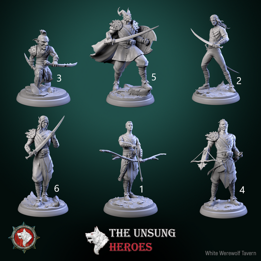 Roadside Bandits Set | The Unsung Heroes | White Werewolf Tavern