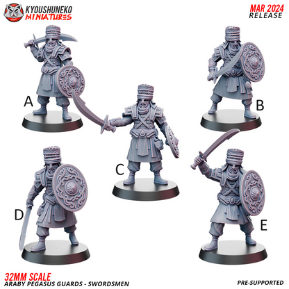 Araby Pegasus Guards (Foot) - Swordsmen | Kyoushuneko |