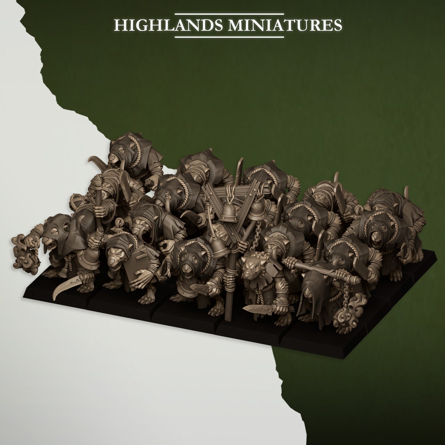 Vermin Acolytes | Sewer Vermin | Highlands Miniatures