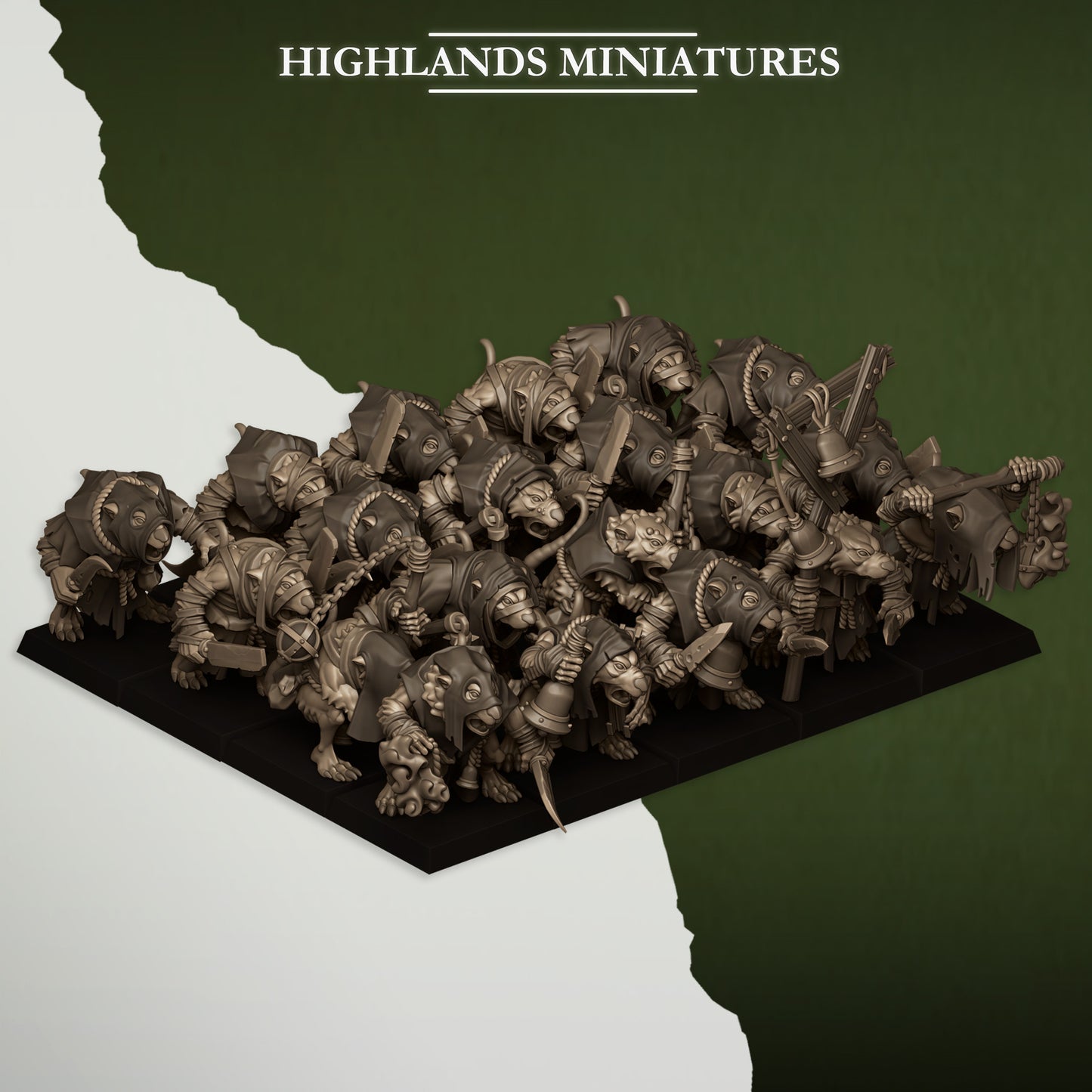 Vermin Acolytes | Sewer Vermin | Highlands Miniatures