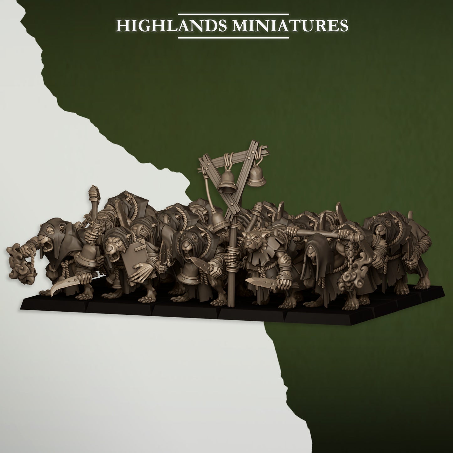 Vermin Acolytes | Sewer Vermin | Highlands Miniatures