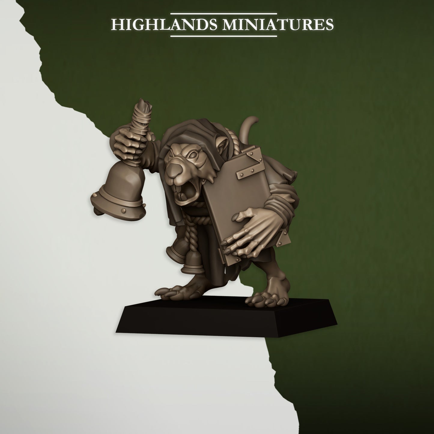 Vermin Acolytes Command Group | Sewer Vermin | Highlands Miniatures