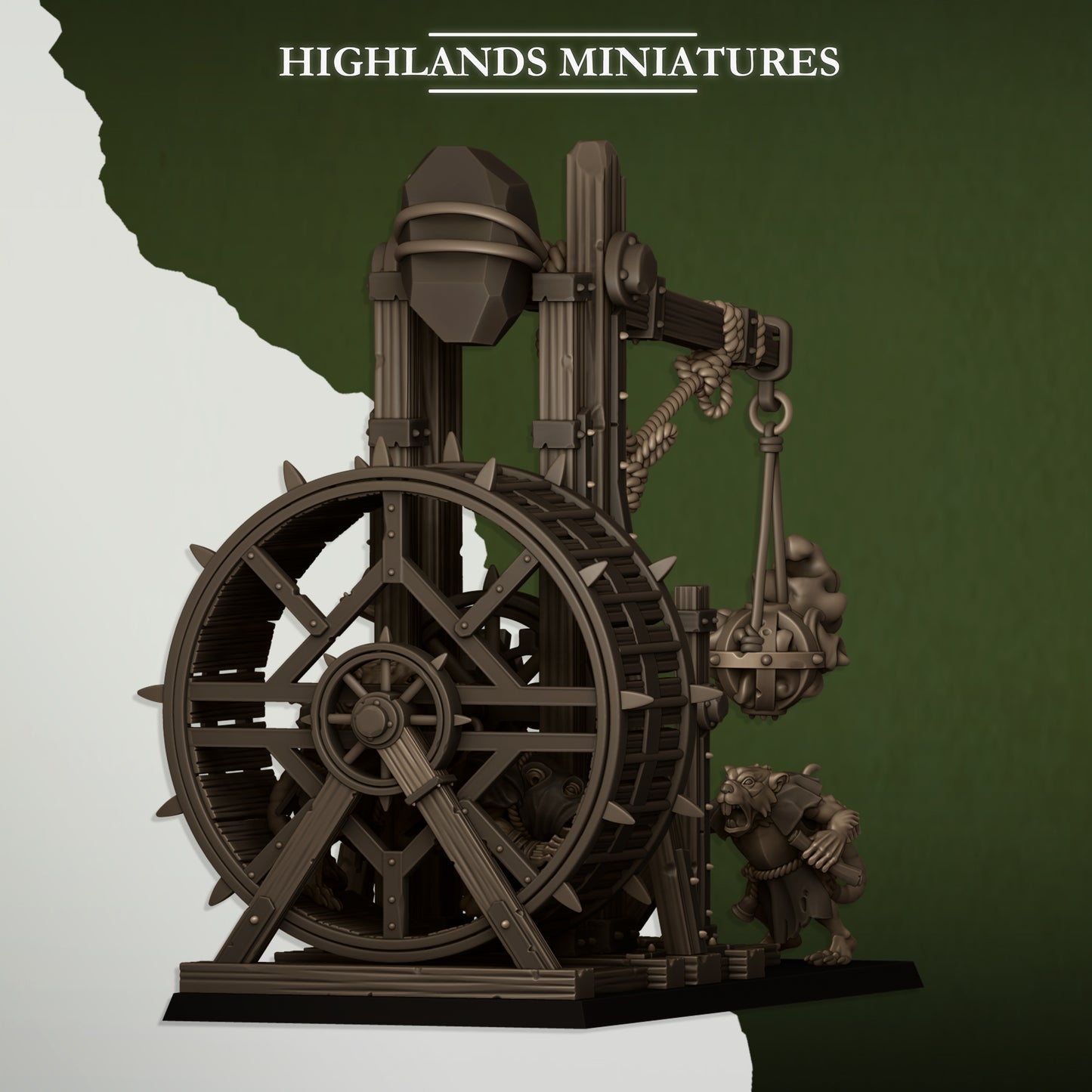 Vermin Censer Thrower | Sewer Vermin | Highlands Miniatures