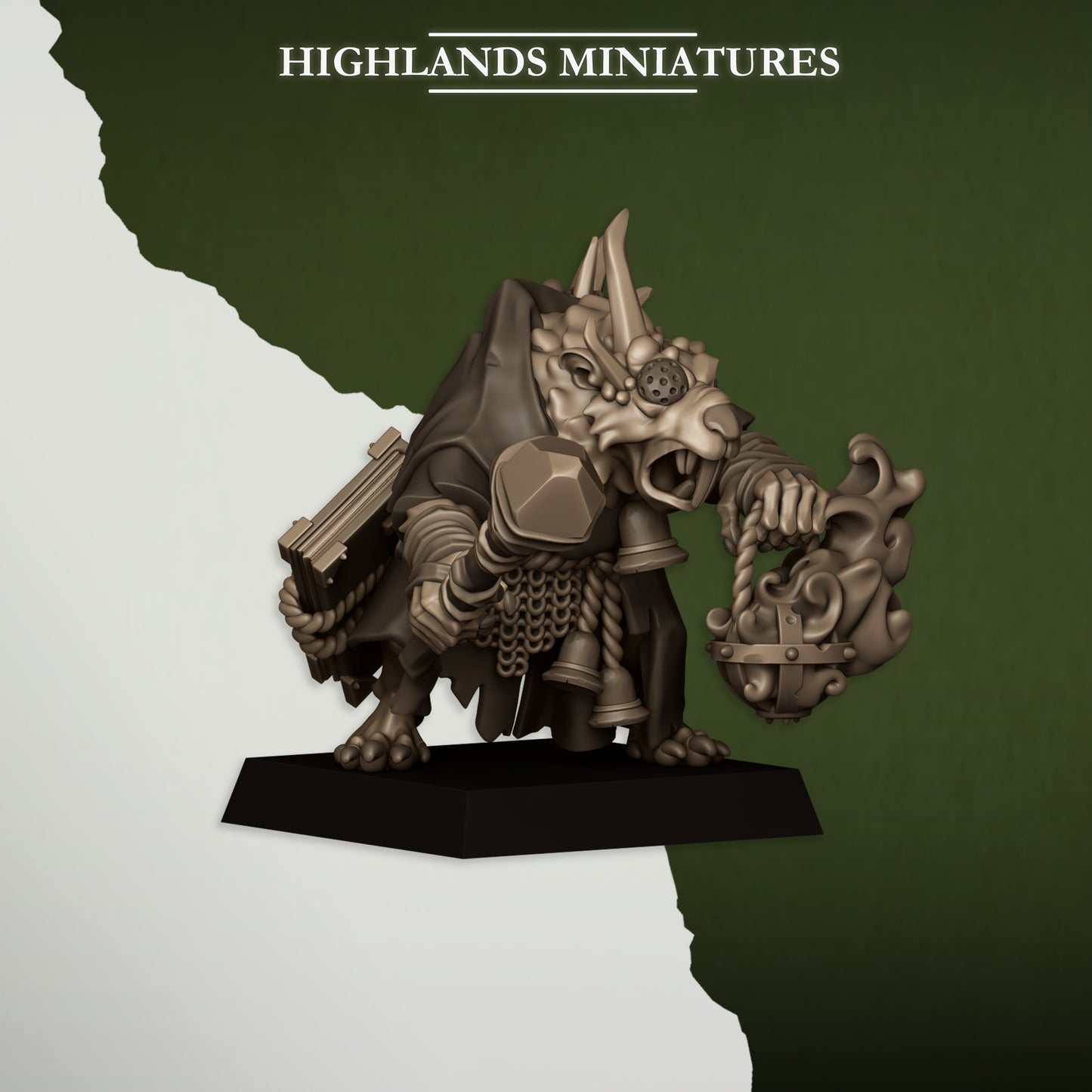 Vermin Pastor | Sewer Vermin | Highlands Miniatures