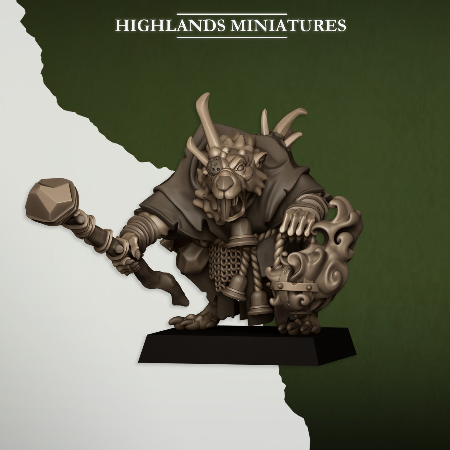 Vermin Pastor | Sewer Vermin | Highlands Miniatures