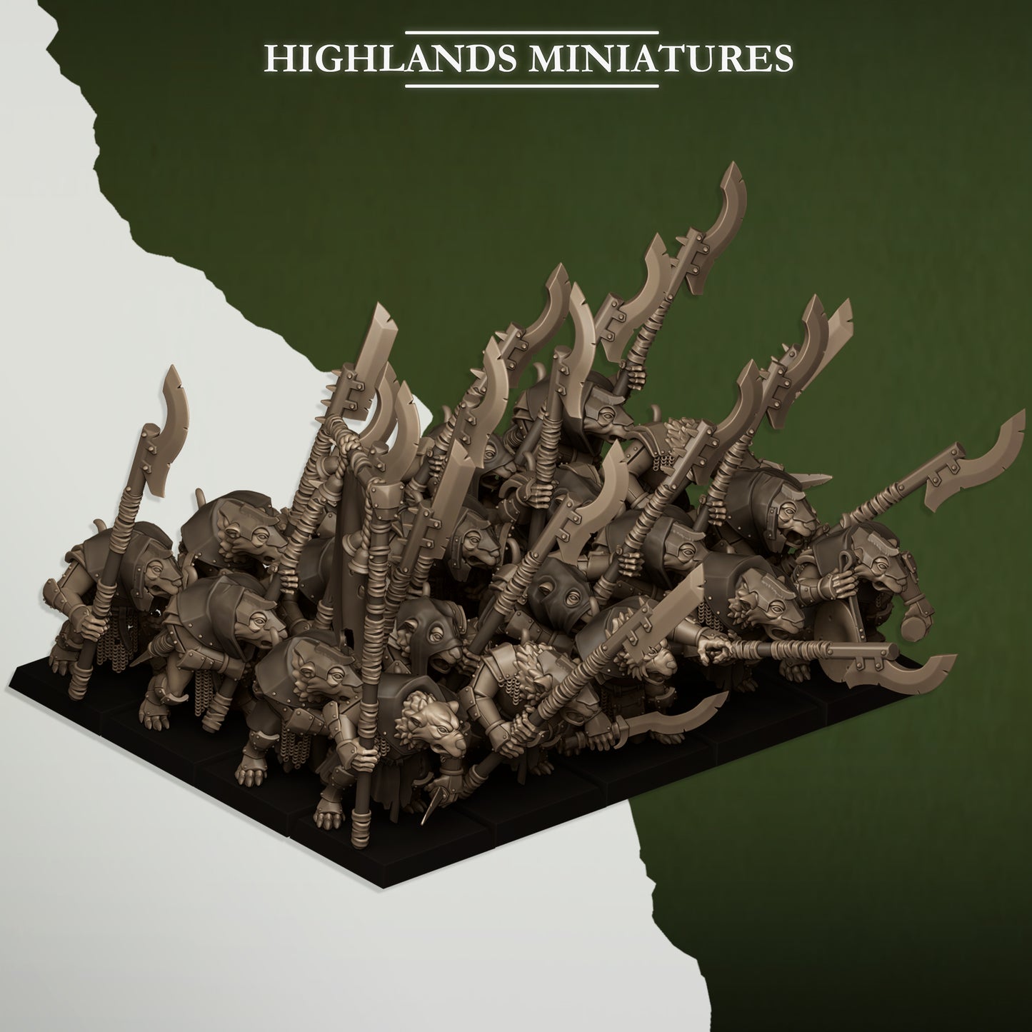 Vermin Vanguard | Sewer Vermin | Highlands Miniatures