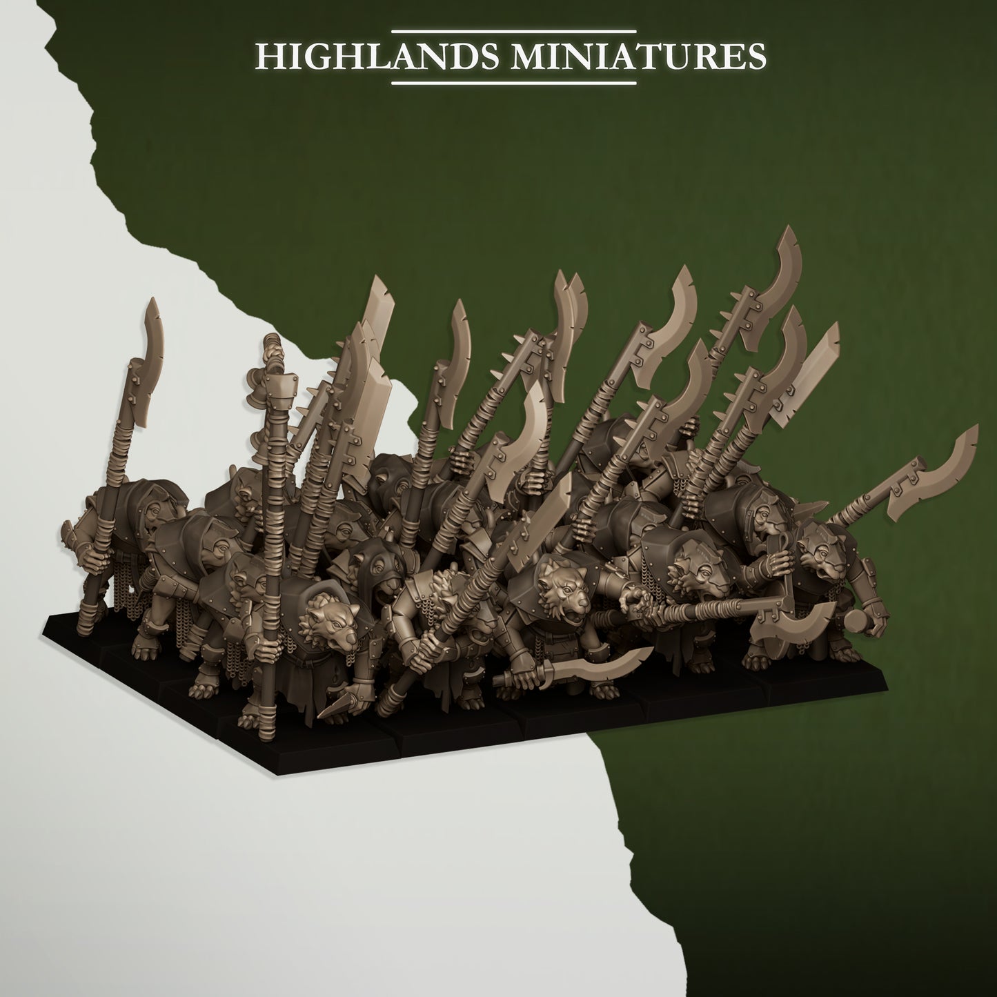 Vermin Vanguard | Sewer Vermin | Highlands Miniatures