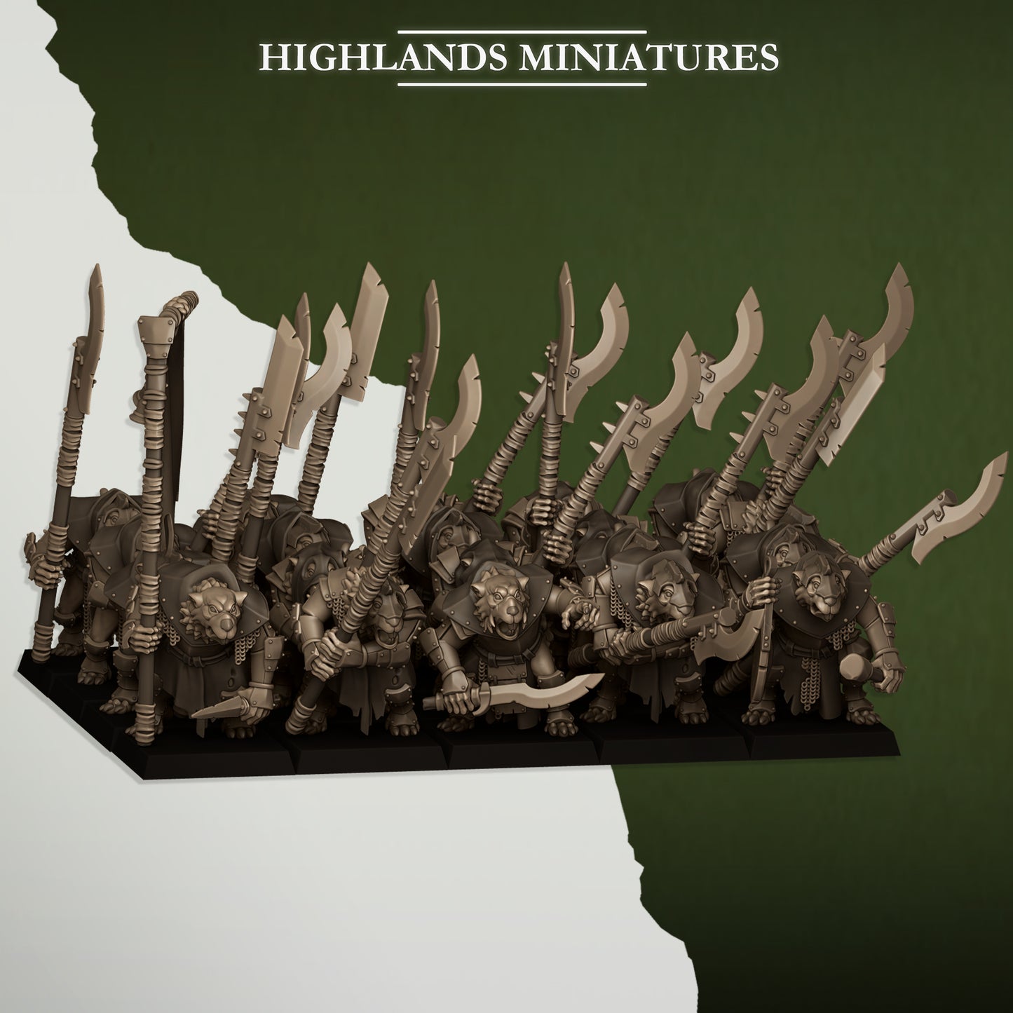 Vermin Vanguard | Sewer Vermin | Highlands Miniatures