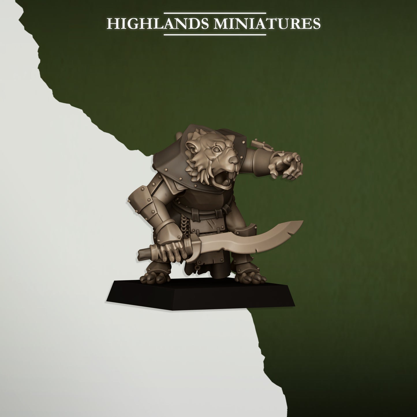 Vermin Vanguard Command Group | Sewer Vermin | Highlands Miniatures