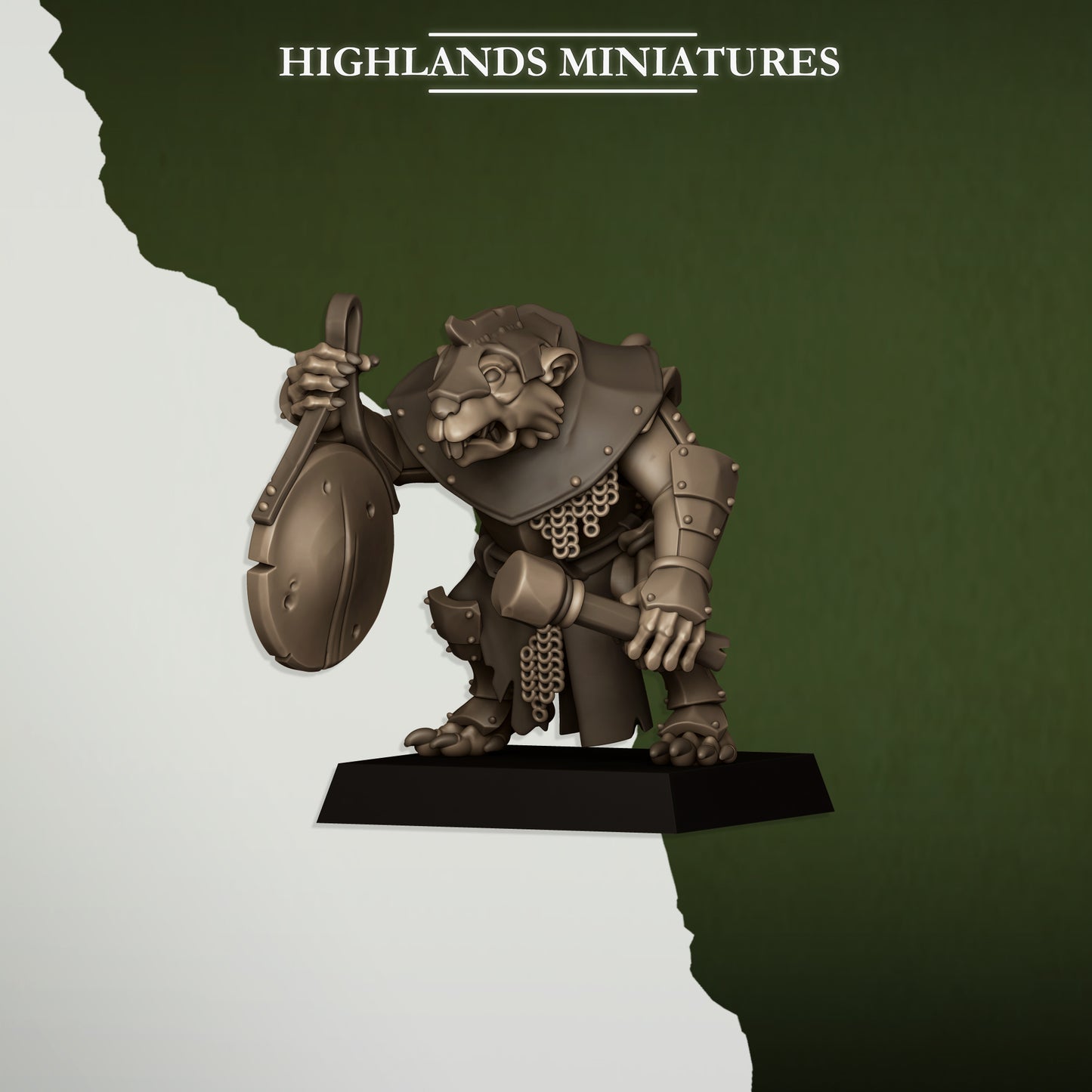 Vermin Vanguard Command Group | Sewer Vermin | Highlands Miniatures