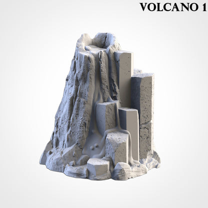 Basaltic Volcanoes | Scatter Terrain | Txarli Factory