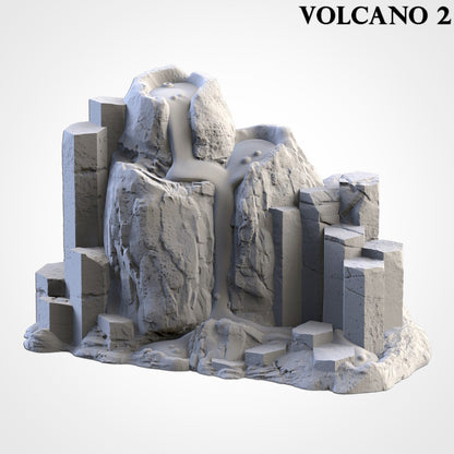 Basaltic Volcanoes | Scatter Terrain | Txarli Factory