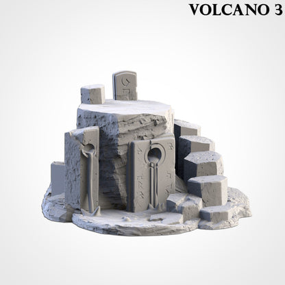 Basaltic Volcanoes | Scatter Terrain | Txarli Factory