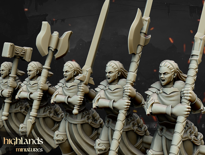 Warriors of the Lady | Gallia, the Medieval Kingdom | Highlands Miniatures