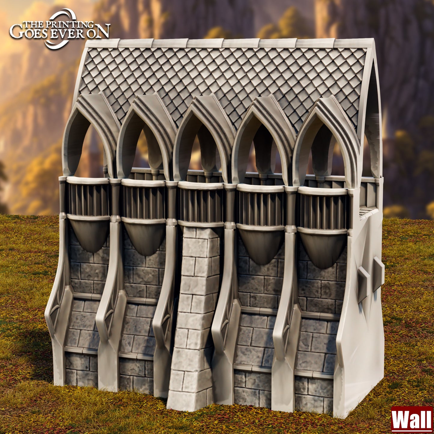 Modular Elven Fortifications | Tales of the Elven Kingdom | The Printing Goes Ever On