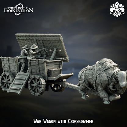 War Wagon With Crossbomen