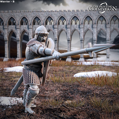 Men at Arms / Warriors of the North | Tales of the Northern Kingdom | MESBG | The Printing Goes Ever On