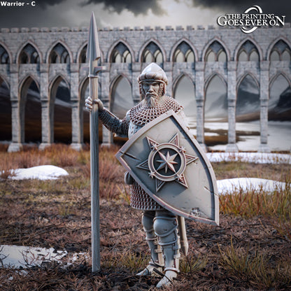 Men at Arms / Warriors of the North | Tales of the Northern Kingdom | MESBG | The Printing Goes Ever On