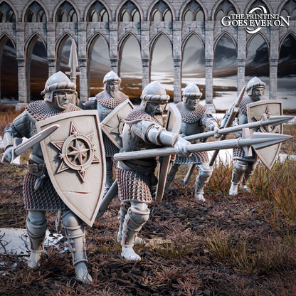 Men at Arms / Warriors of the North | Tales of the Northern Kingdom | MESBG | The Printing Goes Ever On
