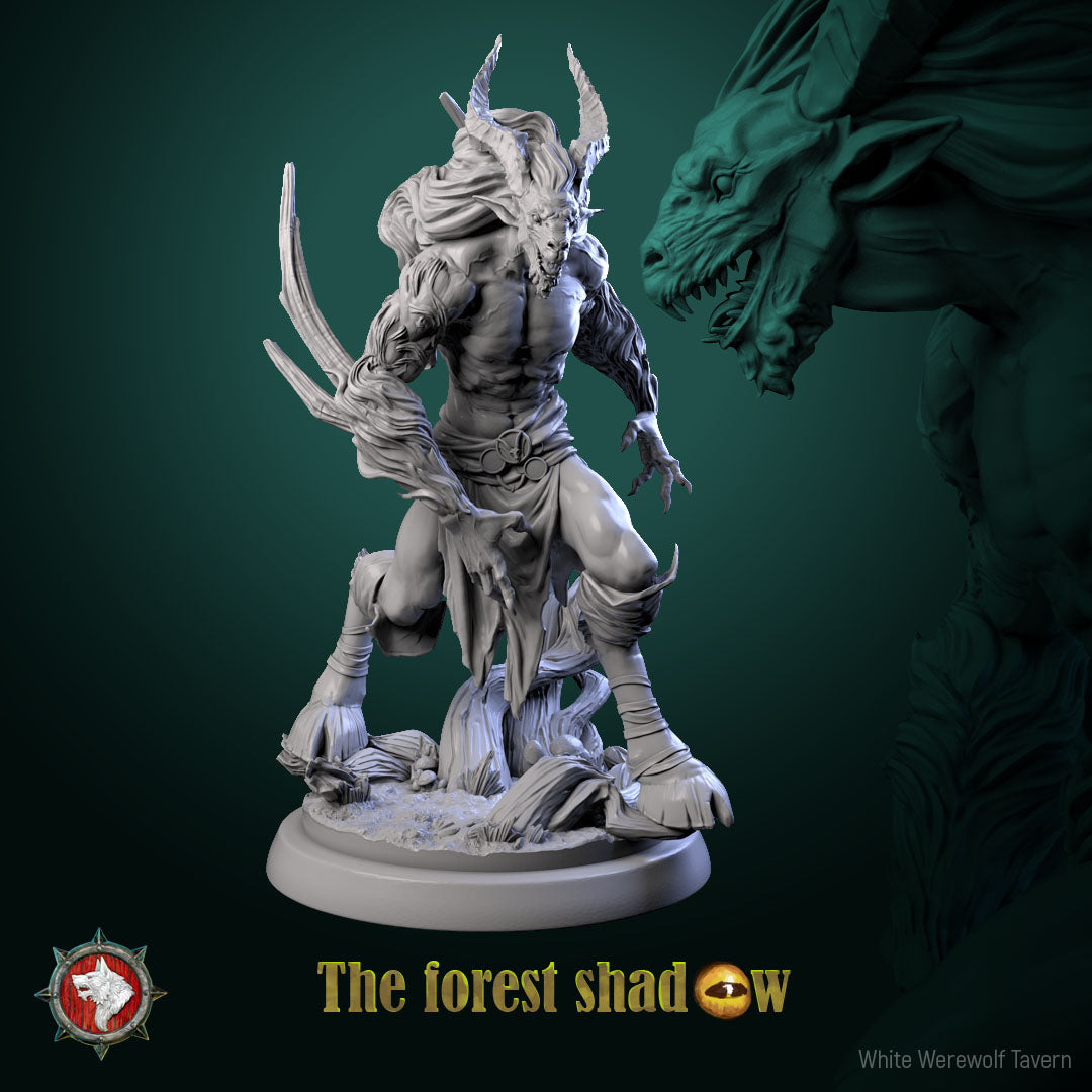 Wendigos Set | The Forest Shadow | Resin 3D Printed Miniature | White Werewolf Tavern | DnD
