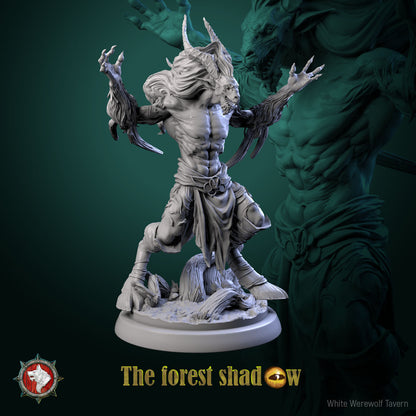 Wendigos Set | The Forest Shadow | Resin 3D Printed Miniature | White Werewolf Tavern | DnD