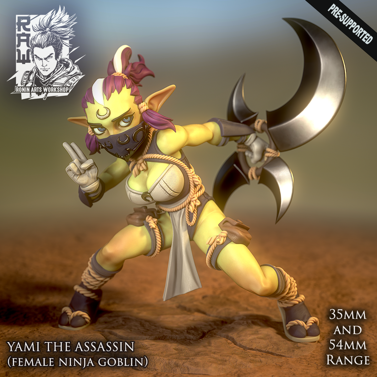Yami The Assassin - Female Goblin Ninja