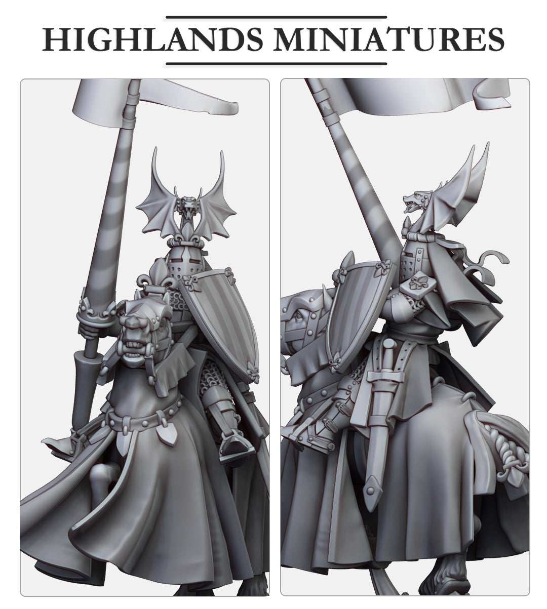 Sir Jaume, Duke of Gallia | Gallia, the Medieval Kingdom | Highlands Miniatures