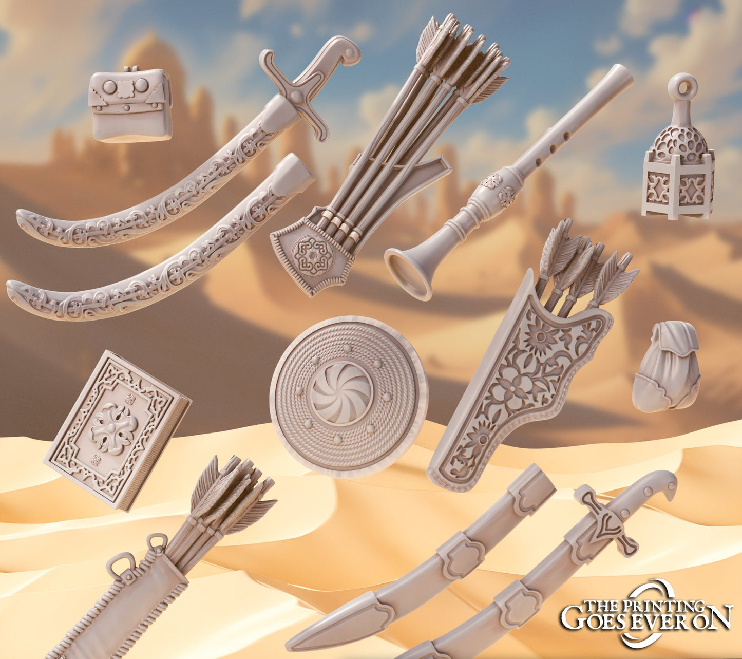 Bits - Araby Accessories | Tales of the Desert Clans | The Printing Goes Ever On