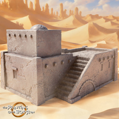 Adobe Houses Set | Sands of the East | The Printing Goes Ever On | MESBG