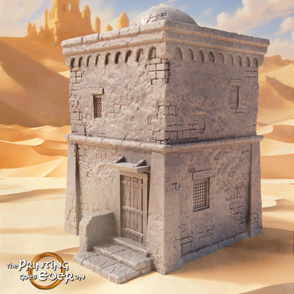 Adobe Houses Set | Sands of the East | The Printing Goes Ever On | MESBG