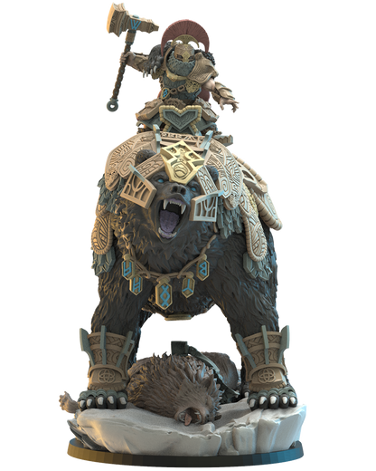 Bofarr, Bjørn Commander | Niavellir Dwarves | Lost Kingdom Miniatures