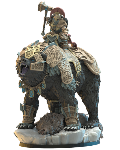 Bofarr, Bjørn Commander | Niavellir Dwarves | Lost Kingdom Miniatures