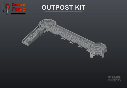 Elevated Sci-Fi Trenches Outpost kit