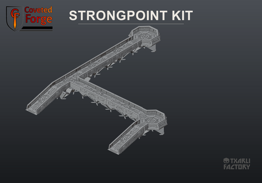 Elevated Sci-Fi Trenches Strongpoint kit