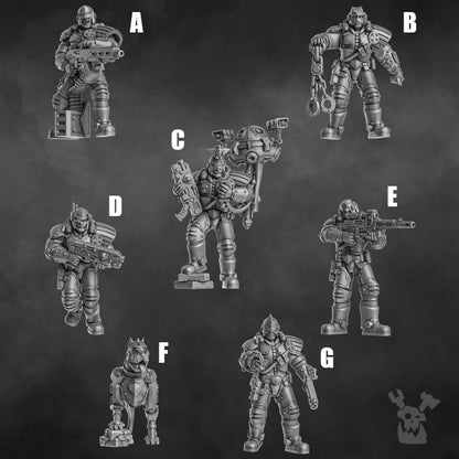 Metal Militia Brigade | Imperial Humans | Dakka Dakka