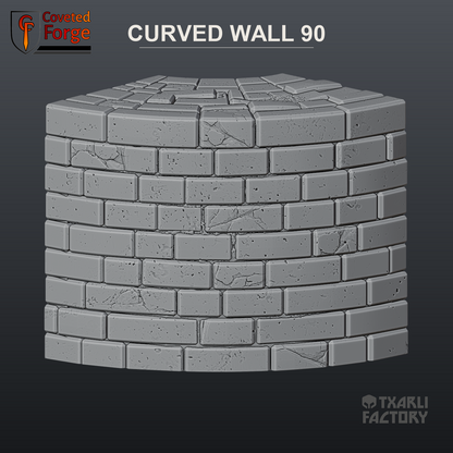 Curved Wall 90